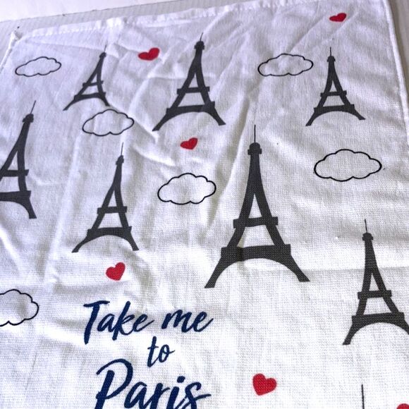 TAKE ME TO PARIS Kitchen Towel Dachshund Red Balloon in Paris 25 x 16 inches - Picture 7 of 10